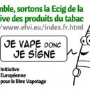 Initiative citoyenne européenne pour la cigarette électronique
