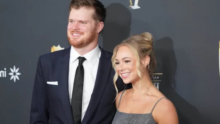 Sam Darnold et Katie Hoofnagle